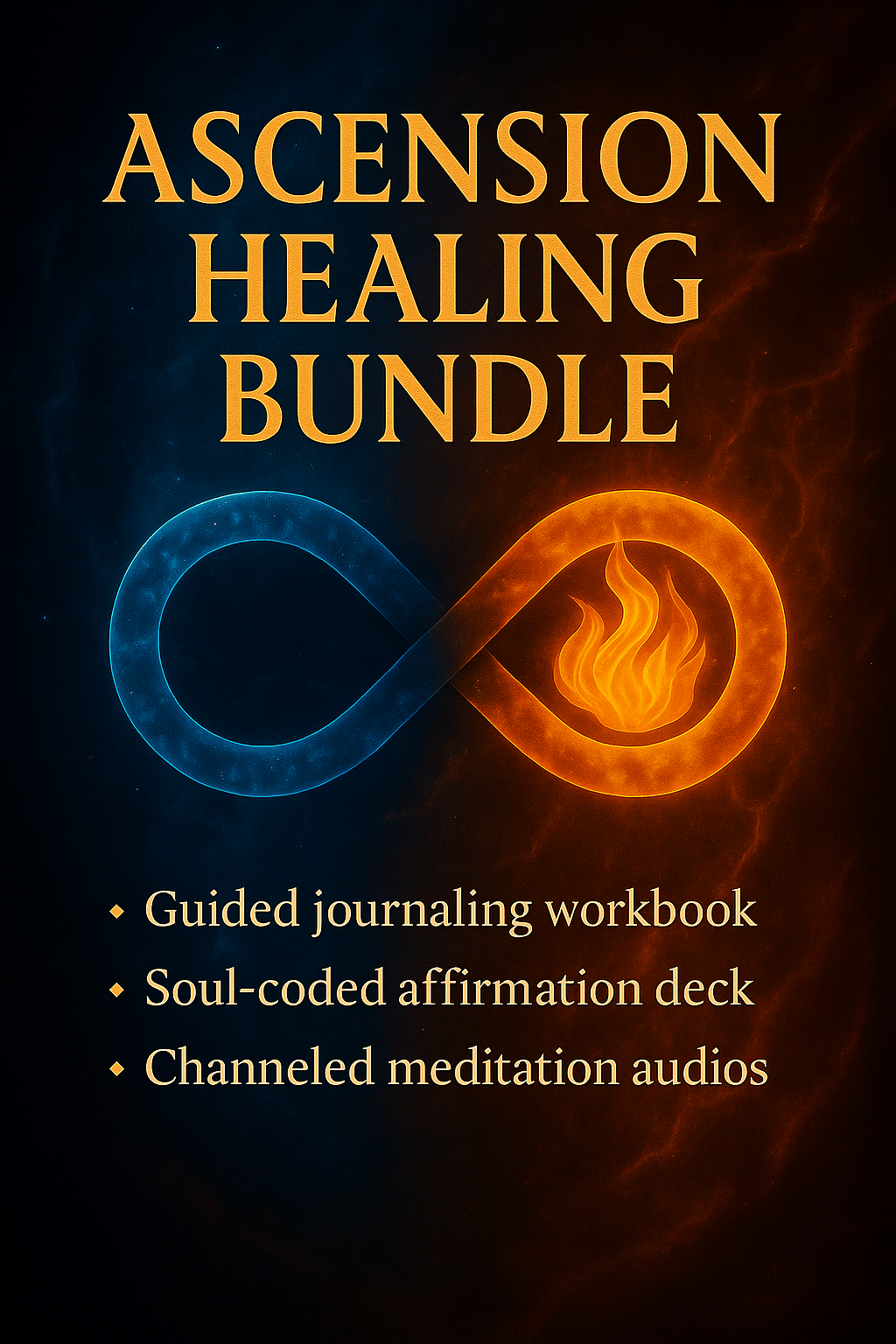 Ascension Healing Bundle: Journal + Affirmations + Meditations