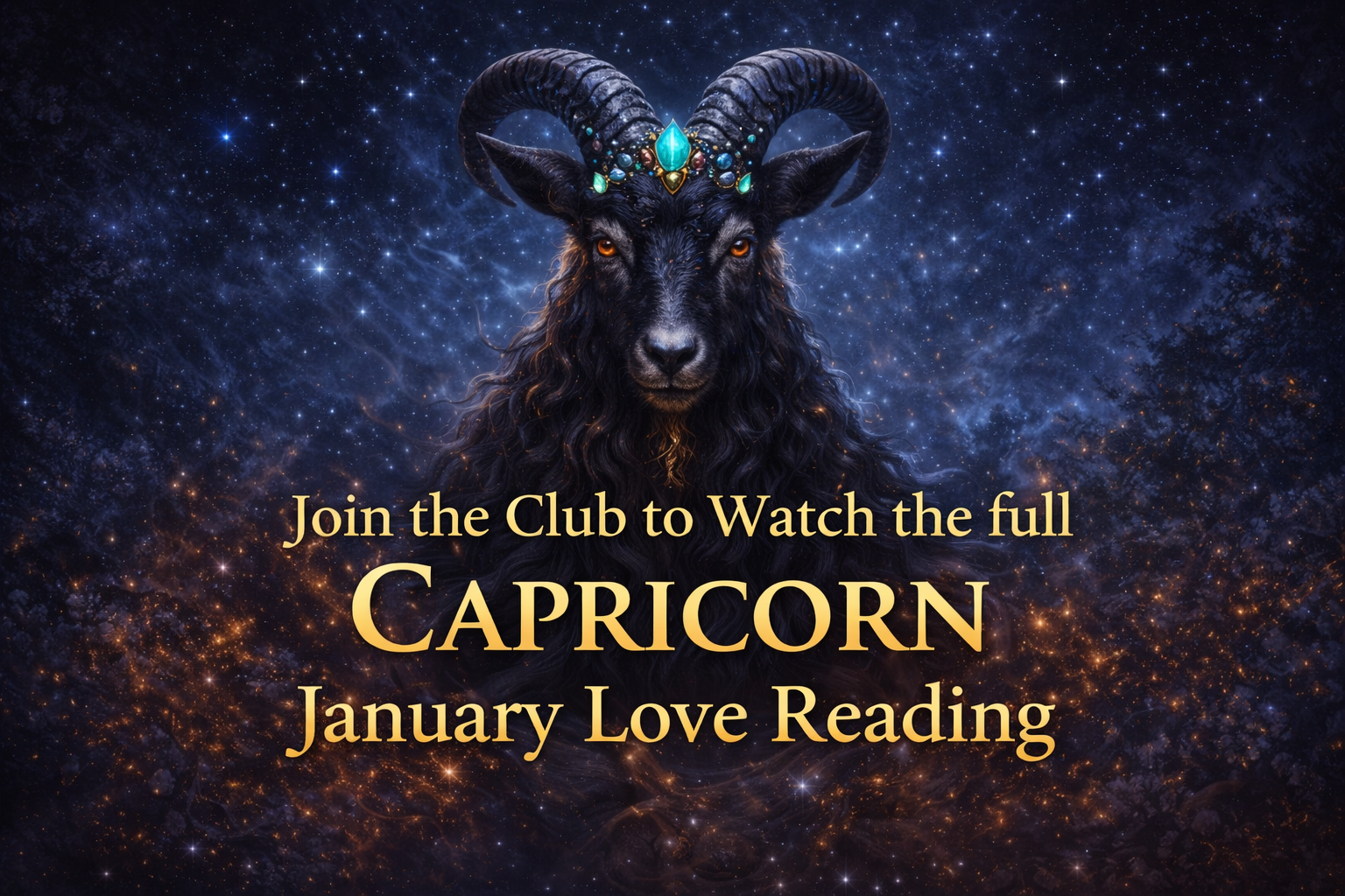 Capricorn Zodiac Love Tarot Reading Video Thumbnail